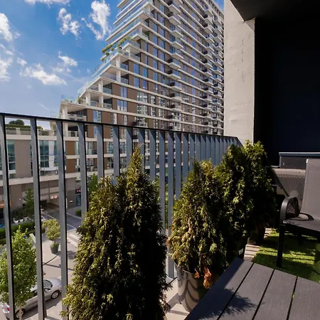 Waterfront Collection Apartments Belgrad Exteriör bild
